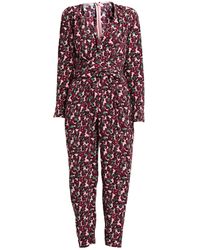Combi-pantalon en laine Laines Stella McCartney en coloris Gris Femme Vêtements Combinaisons Combinaisons longues 