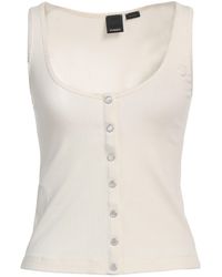 Pinko - Top Cotton, Lyocell, Elastane - Lyst