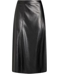 Kaos - Midi Skirt Polyester, Polyurethane - Lyst