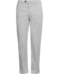 White Sand - Light Pants Cotton, Tencel, Silk, Elastane - Lyst