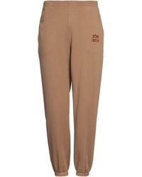 AFTER LABEL - Camel Pants Cotton - Lyst