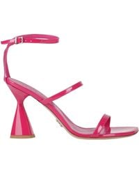 Sergio Levantesi - Fuchsia Sandals Leather - Lyst