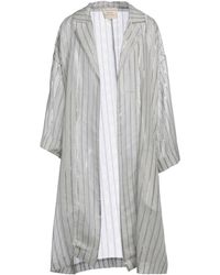 ALESSIA SANTI - Overcoat & Trench Coat - Lyst