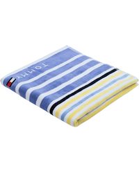 Tommy Hilfiger Serviette de plage - Blanc
