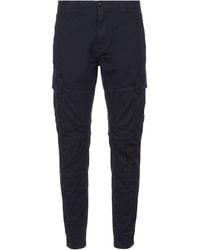 C.P. Company - Midnight Pants Cotton, Elastane - Lyst