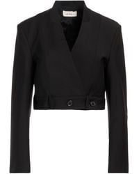 MEIMEIJ - Blazer Polyester, Wool, Elastane - Lyst