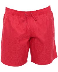 Moschino Badeboxer - Rot