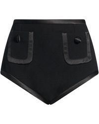 Dolce & Gabbana - Shorts & Bermuda Shorts Wool, Silk, Polyester - Lyst