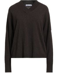 Caractere - Dark Sweater Viscose, Polyamide, Wool, Cashmere - Lyst