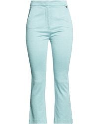 Liu Jo - Light Pants Viscose, Polyamide, Metallic Polyester, Elastane - Lyst