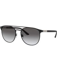 Giorgio Armani Sonnenbrille - Schwarz