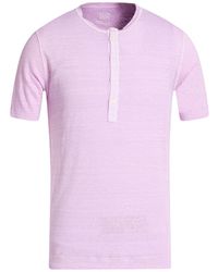 120% Lino - T-Shirt - Lyst