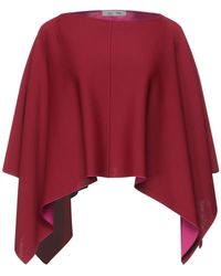 Valentino Capes & Ponchos - Red