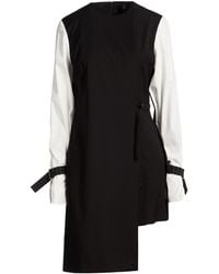 Malloni - Mini Dress Polyester, Viscose, Elastane, Cotton, Nylon - Lyst