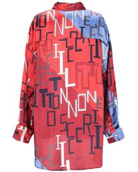 MSGM Chemise - Rouge