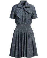 Versace Jeans Couture - Mini Dress - Lyst