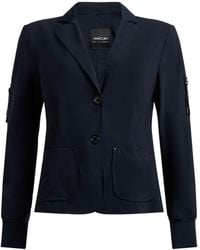Marc Cain - Midnight Blazer Polyamide, Elastane - Lyst