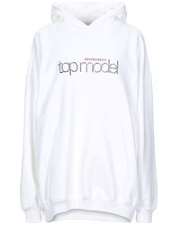 balenciaga sweatshirt white