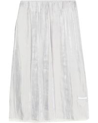 Prada Gonna ginocchio - Bianco