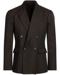 Second Layer - Dark Blazer Polyester, Wool - Lyst