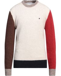 Manuel Ritz - Ivory Sweater Acrylic, Polyamide, Alpaca Wool, Wool, Elastane - Lyst