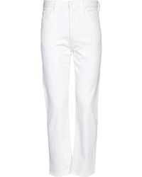 Mother Denim Trousers - White