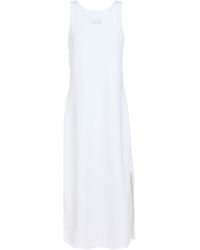 EA7 - Vestido midi - Lyst