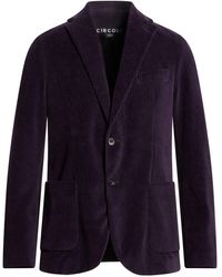 Circolo 1901 - Dark Blazer Cotton, Polyester - Lyst