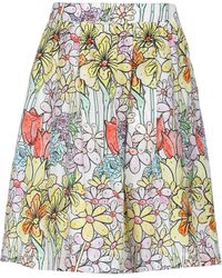 Moschino Knielanger Rock - Gelb