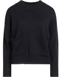 Alpha Studio - Midnight Sweater Merino Wool - Lyst