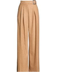 KARL LAGERFELD - Camel Pants Wool, Polyester, Viscose, Polyamide, Elastane - Lyst