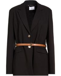 Fracomina - Blazer Polyester, Elastane - Lyst