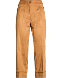 Gai Mattiolo - Camel Pants Polyester, Elastane - Lyst