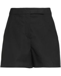 Max Mara - Shorts & Bermuda Shorts Virgin Wool, Mohair Wool, Silk - Lyst