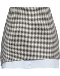 ViCOLO - Mini Skirt Polyester, Viscose, Elastane, Cotton - Lyst