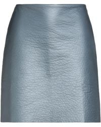 THE M.. - Pastel Mini Skirt Polyester, Polyurethane - Lyst
