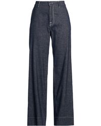 ToneT - Pants Cotton, Linen, Elastane - Lyst