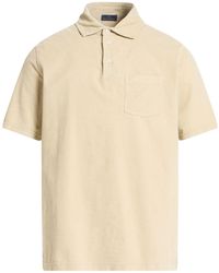 Paul & Shark - Sand Polo Shirt Cotton, Elastane - Lyst