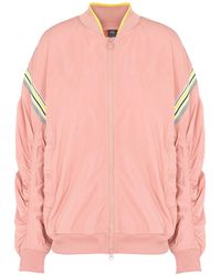 pale pink adidas jacket