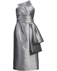 Alberta Ferretti - Midi Dress - Lyst