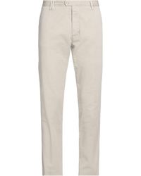 Officina 36 - Light Pants Cotton, Elastane - Lyst