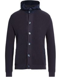 Alpha Studio - Cardigan Cotton, Polyamide - Lyst