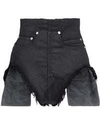 Rick Owens - Short En Jean - Lyst
