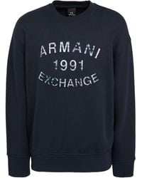 ARMANI EXCHANGE - Sweatshirts - Lyst