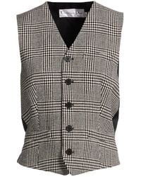 Dior - Tailored Vest Virgin Wool - Lyst