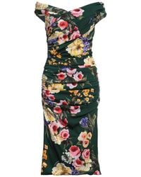 Dolce & Gabbana - Midi Dress - Lyst