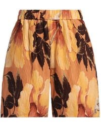 MSGM - Shorts & Bermuda Shorts Cotton, Polyester - Lyst
