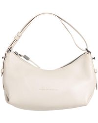 Brunello Cucinelli - Light Handbag Leather, Textile Fibers, Brass - Lyst
