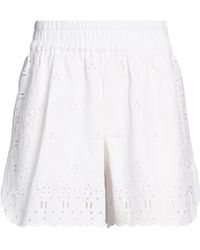 19.70 Nineteen Seventy - Shorts & Bermuda Shorts Cotton, Linen - Lyst