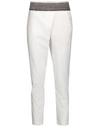 Brunello Cucinelli Pantalone - Bianco